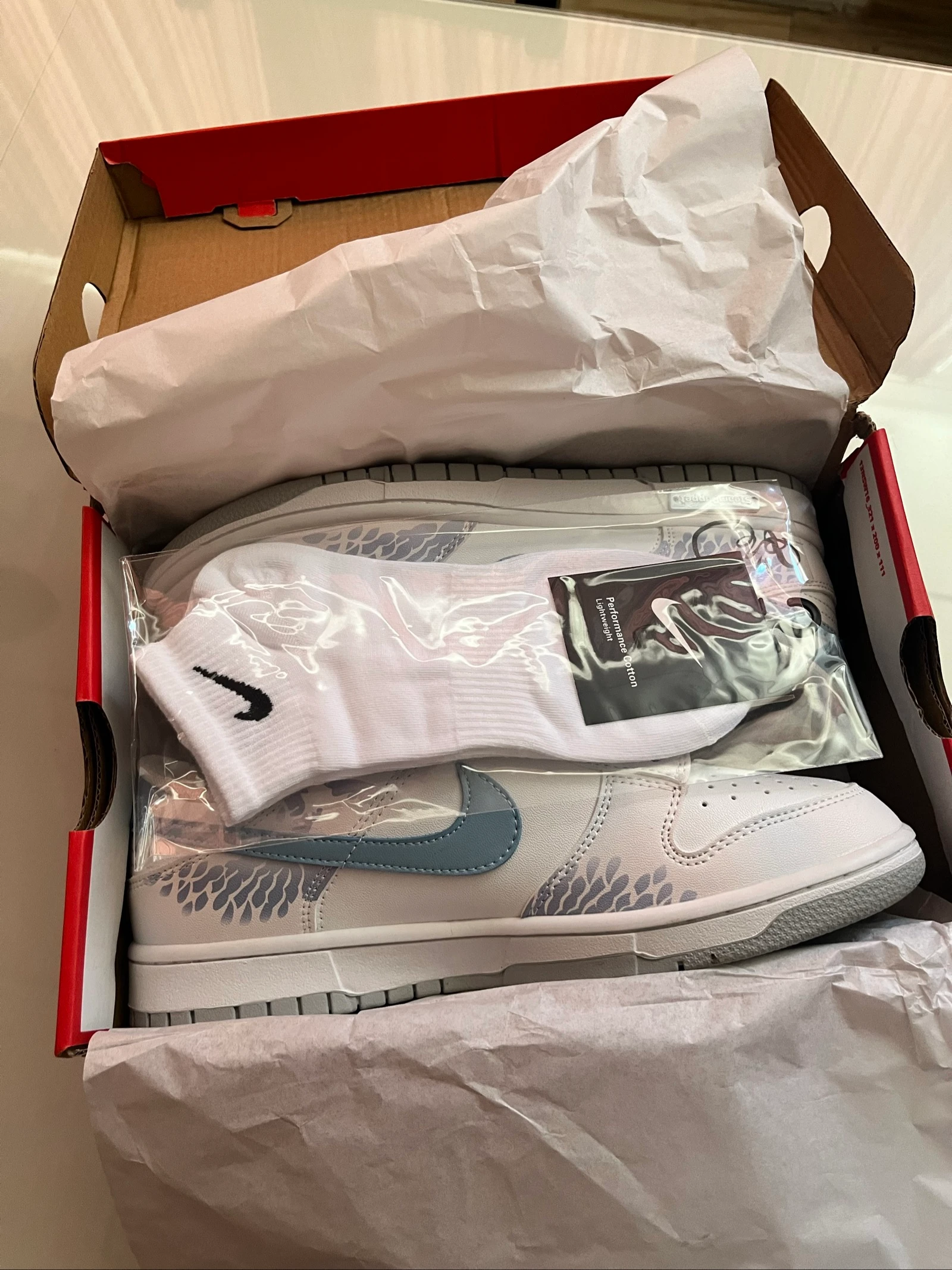 Nike Dunk Low Custom SteamPuppet Azul Blanco Taille 43 Neuves – photo 10